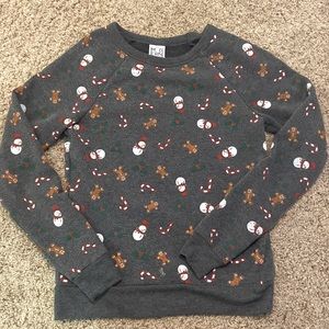 A fuzzy and fun sweater for Christmas time.